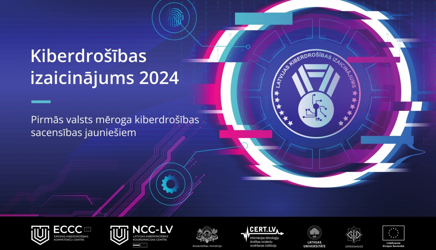 Kiberdrošības izaicinājums 2024 - Pirmās valsts mēroga kiberdrošības sacencības jauniešiem