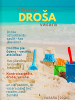 Grāmatas "Bērnam droša vasara" vāks