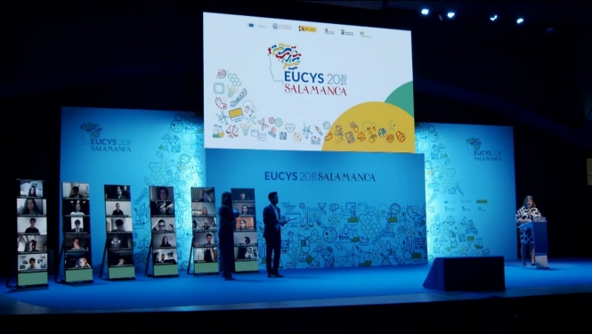 EUCYS apbalvošanas ceremonija.