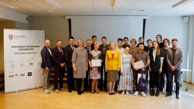 Hārvardas universitātes satura ienākšana Latvijā 