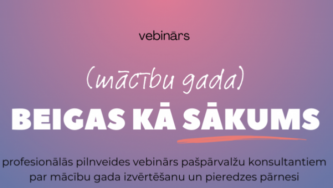 Pašpārvalžu konsultantu vebinārs