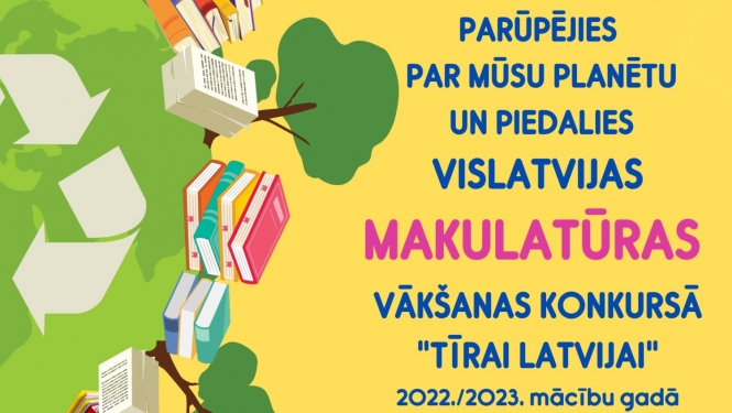 Makulatūras vākšanas konkurss 2022./2023.m.g.