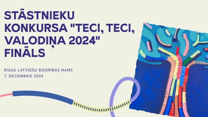 Stāstnieku konkursa "Teci, teci, valodiņa 2024" fināls. Rīgas Latviešu biedrības nams - 7.decembris.