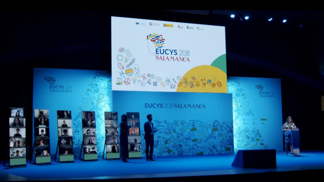 EUCYS apbalvošanas ceremonija.