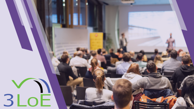 Ilustratīvs attēls - 3LOE logo un konference