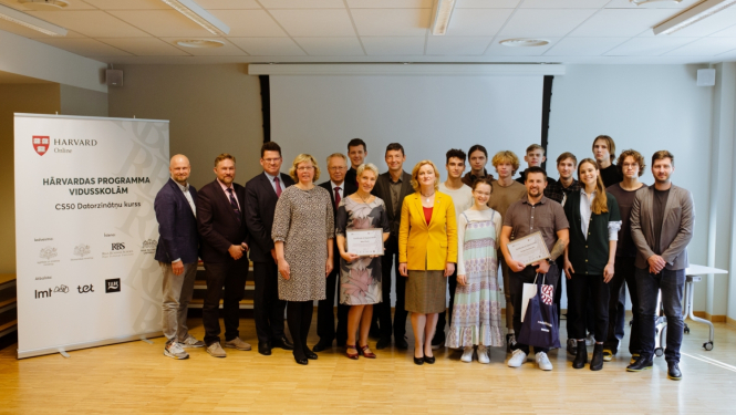 Hārvardas universitātes satura ienākšana Latvijā 