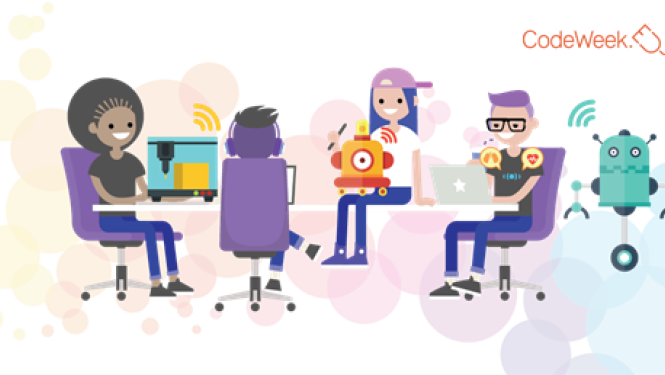 Skolēniem, skolotājiem, vecākiem un citiem interesentiem iespēja bez maksas apgūt programmēšanas un digitālās prasmes.