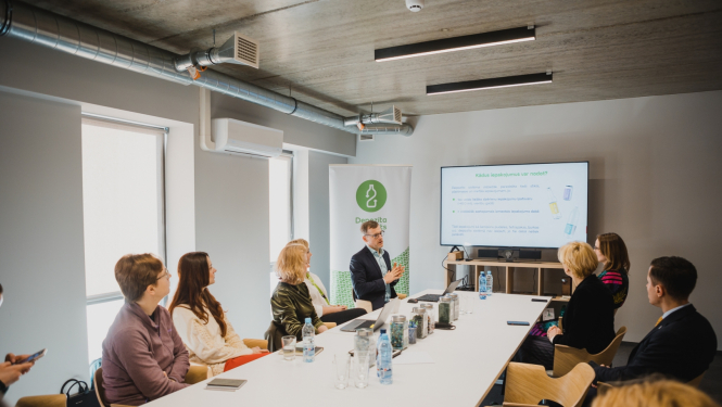 Depozīta sistēmas mācību līdzekļu izveide