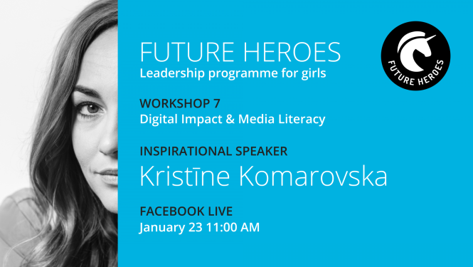 Future Heroes septītā darbnīca