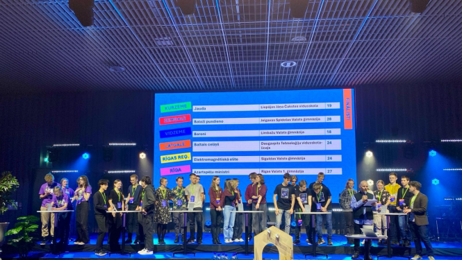 "FIZMIX Eksperiments" finālisti