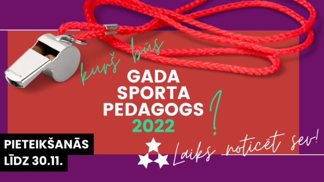 Gada sporta pedagogs 2022