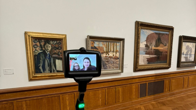 InClass projekta nosleguma konfernce_telekklātbūtnes robots muzejā