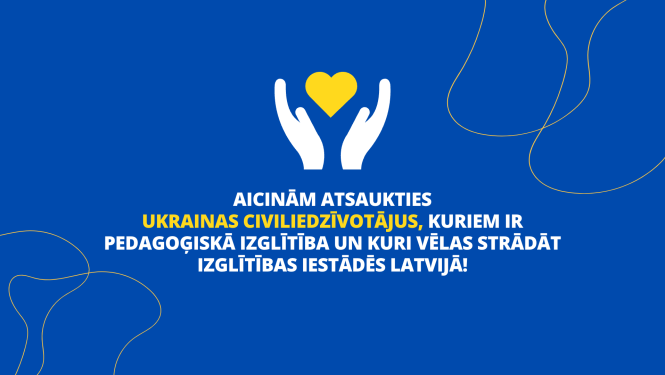 Atbalsts ukraiņu pedagogiem