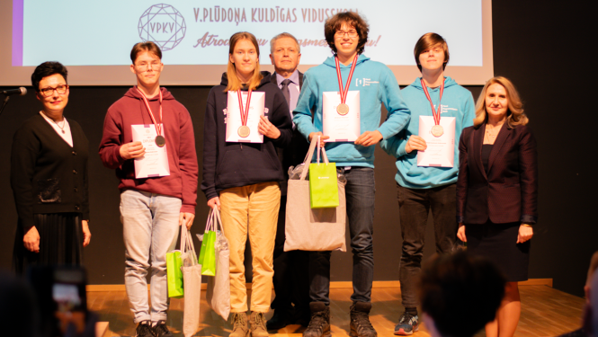 Olimpiādes I pakāpes diplomu ieguvēji