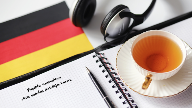 Papildu uzņemšana vācu valodas skolotāju kursos. 