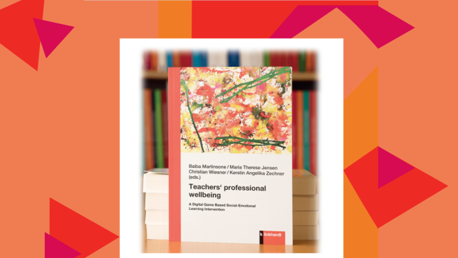 "Teachers professional wellbeing" izdevuma vāks
