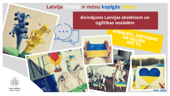 Atbalsts Ukrainai - aicinājums dalīties atbalsta iniciatīvās