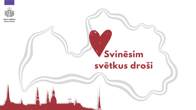 Svinēsim svētkus droši