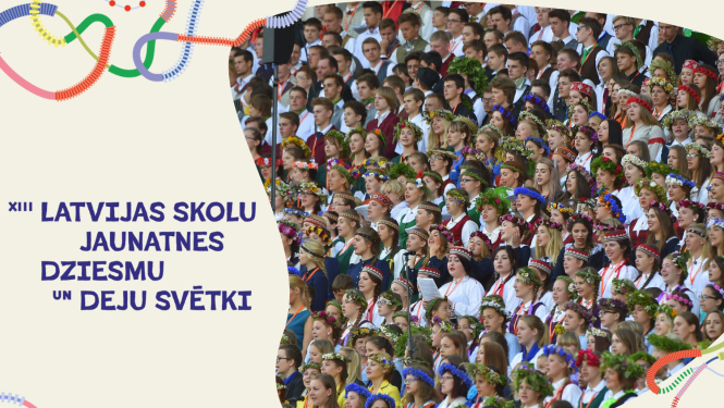 XIII latvijas skolu jaunatnes dziesmu un deju svētki