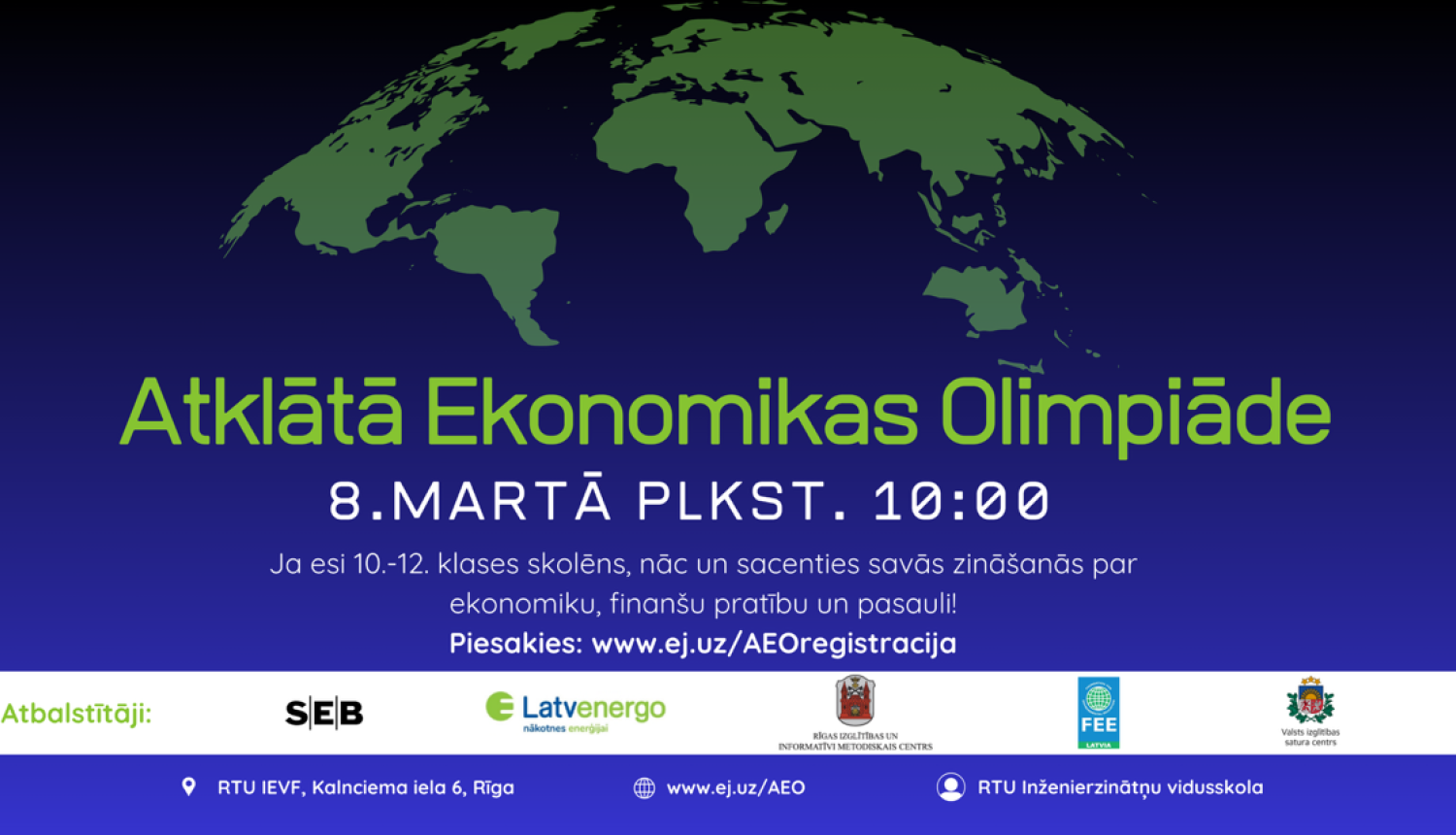 Atklātā ekonomikas olimpiāde 8.martā