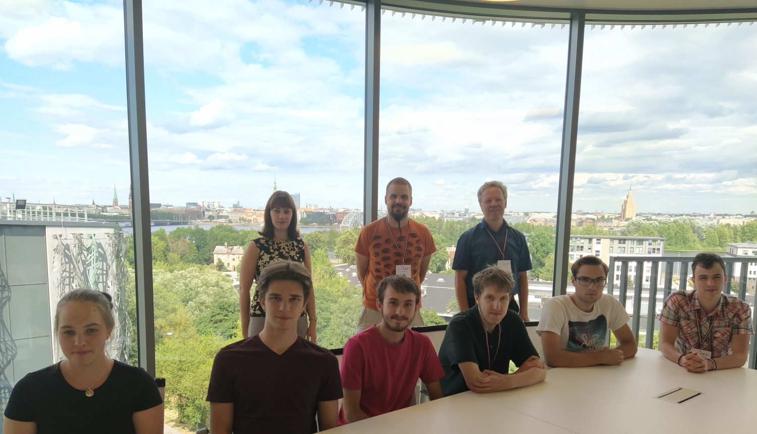 Starptautiskās matemātikas olimpiādes 2021 Latvijas delegācija.