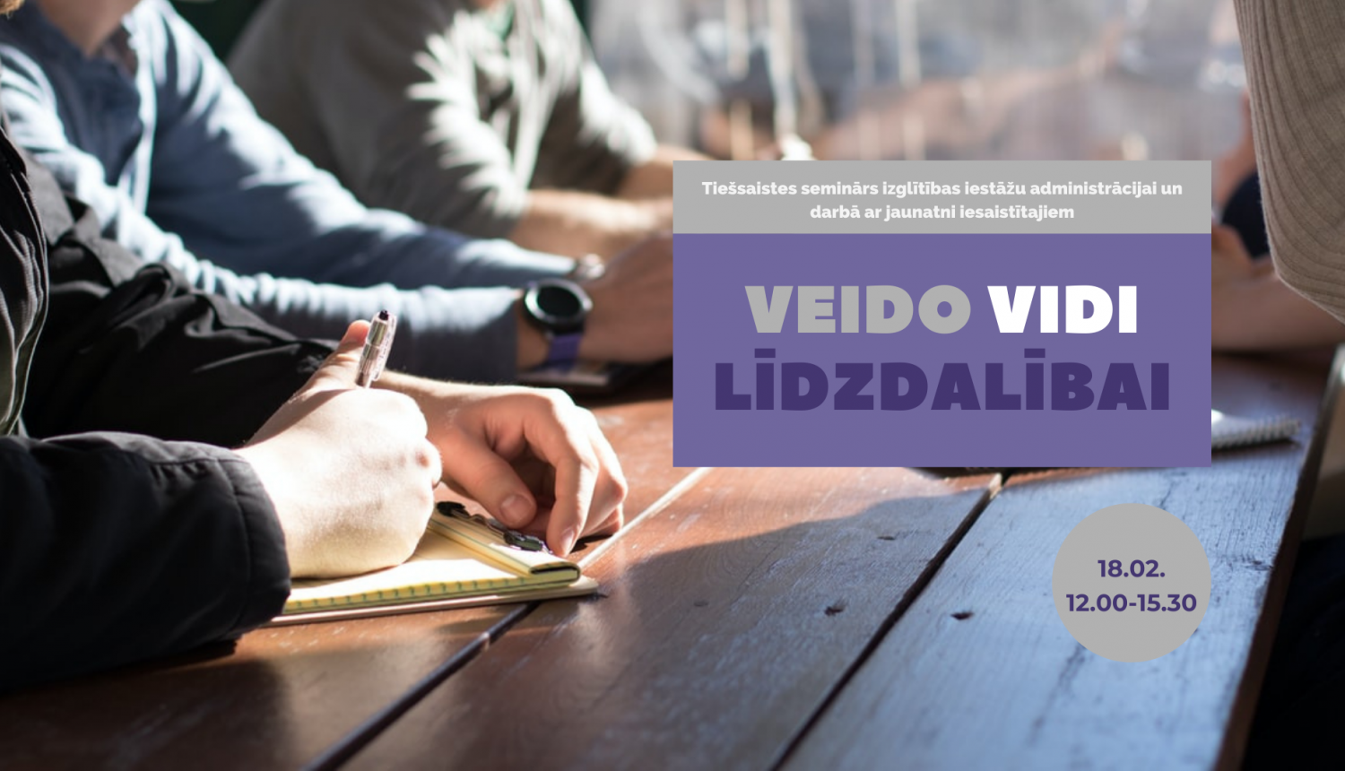 "Veido vidi līdzdalībai" vebinārs