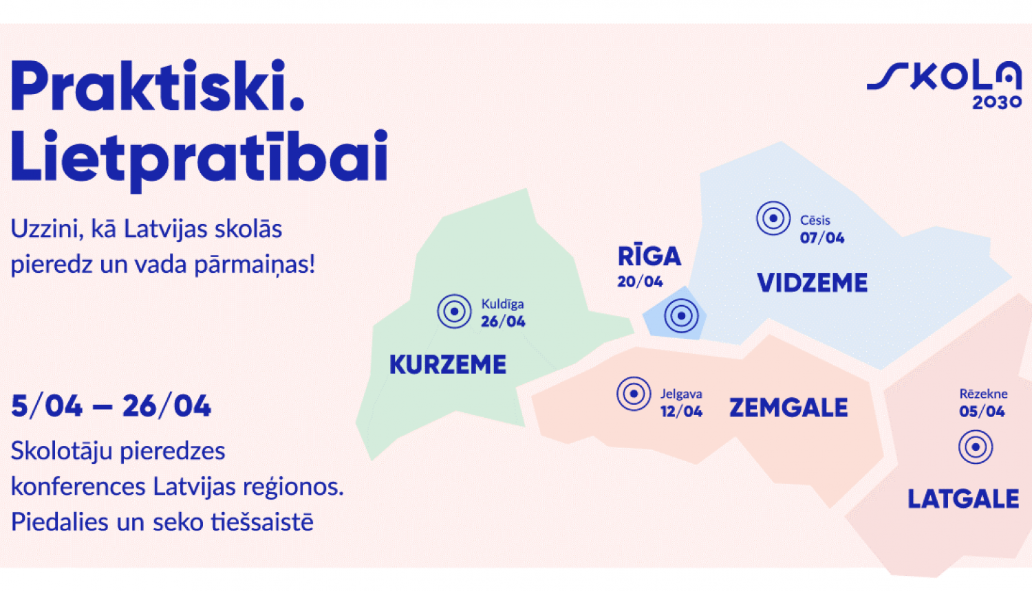 Skola2030 konference "Praktiski. Lietpratībai"