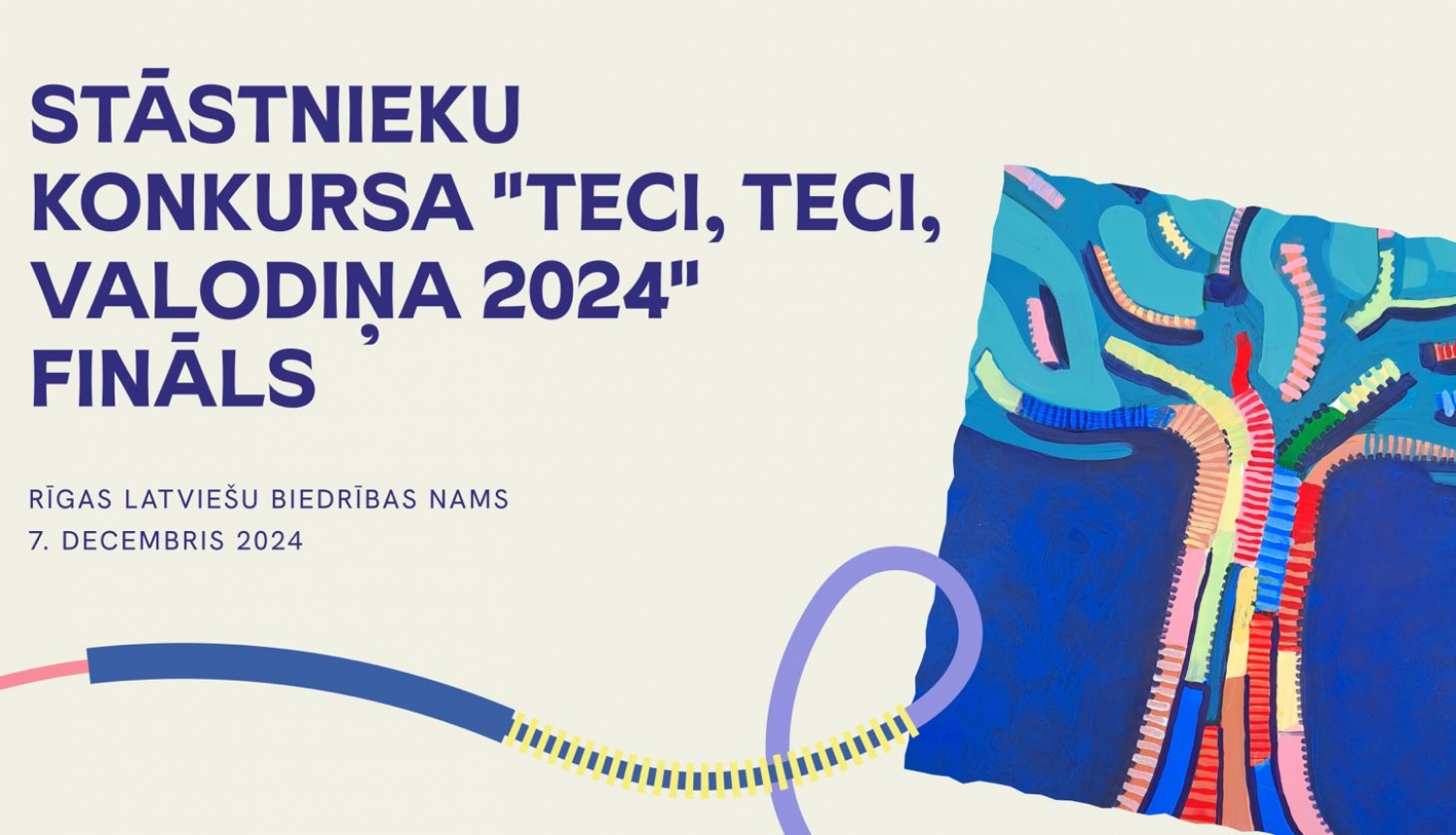 Stāstnieku konkursa "Teci, teci, valodiņa 2024" fināls. Rīgas Latviešu biedrības nams - 7.decembris.